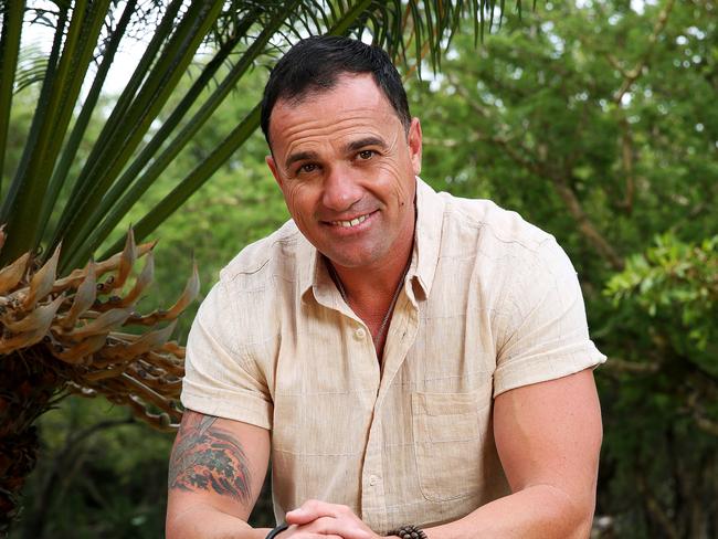 Shannon Noll in the jungle camp on I'm A Celebrity ... Get Me Out Of Here!