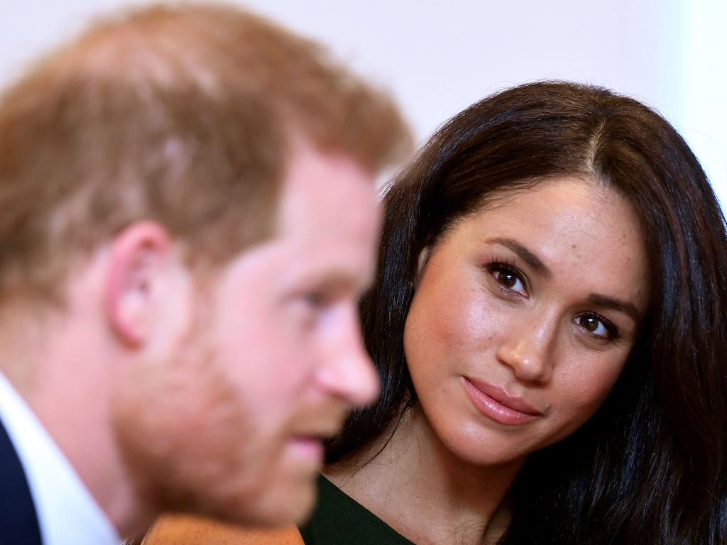 Harry, who has expressed a fear that his wife would meet the same fate as his late mother, will not likely forego having 24/7 security. Picture: Toby Melville/AFP.