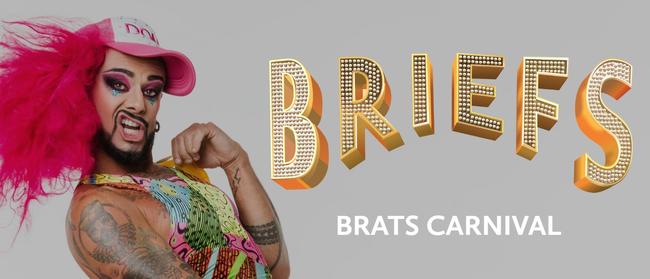 Briefs cofounder Mark Winmill. Briefs is behind the family-friendly drag show titled Brats Carnival which is coming to Mackay in September, 2024. Picture: Contributed