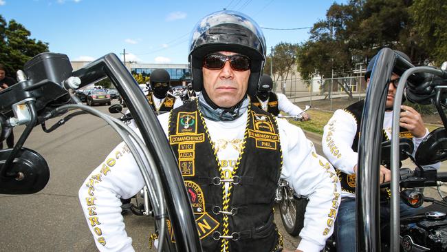 Forme Comanchero president Jay Malkoun has returned to Melbourne.