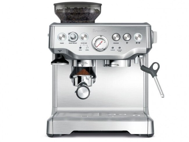 Save $300 off the Breville The Barista Express Coffee Machine at Myer.