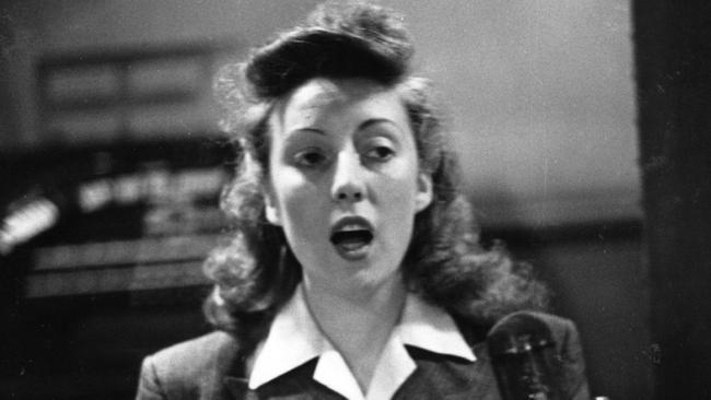 Vera Lynn, was nicknamed the British armed forces' sweetheart during World War II. Picture: Kurt Hutton/Getty