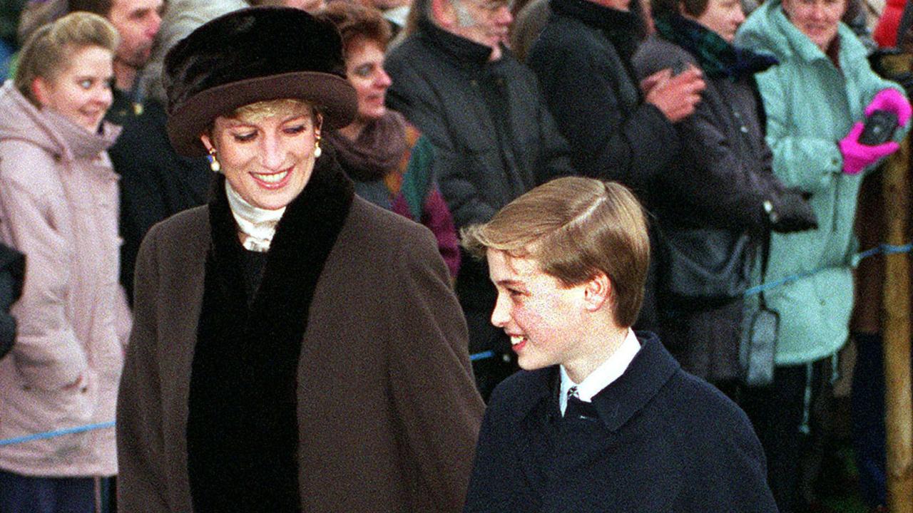 According to Brown, Princess Diana referred to her eldest son as her ‘little wise old man’. Image Terry Fincher/Getty