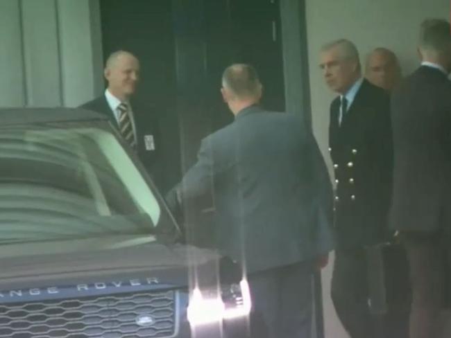 Prince Andrew has been plagued by scandal. Picture: 9News