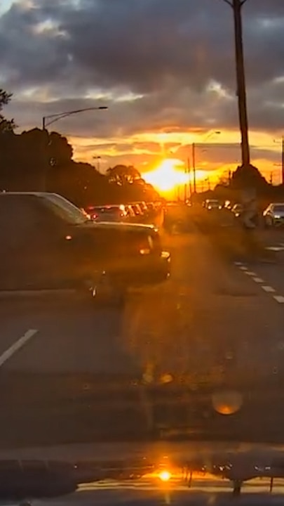 Sunset crash has some blaming dashcam driver