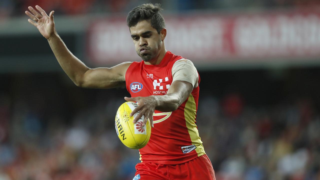 Jack Martin will meet with Carlton tomorrow after requesting a trade out of Gold Coast. (AAP Image/Regi Varghese)