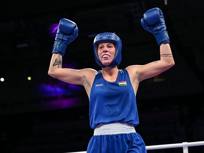 Hungarian boxer Anna Luca Hamori want to take on Imane Khelif. Picture: David Fitzgerald/Sportsfile via Getty Images