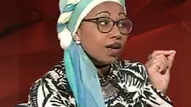 Yassmin Abdel-Magied on ABC’s Q&amp;A this week.