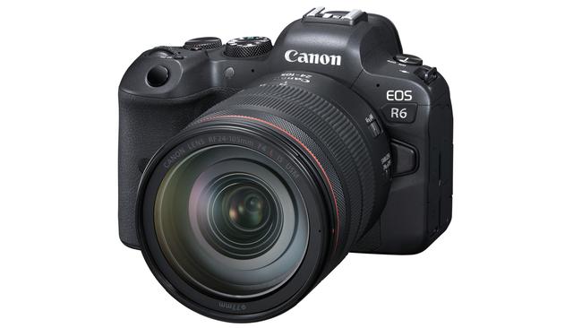 Canon EOS R6 camera.