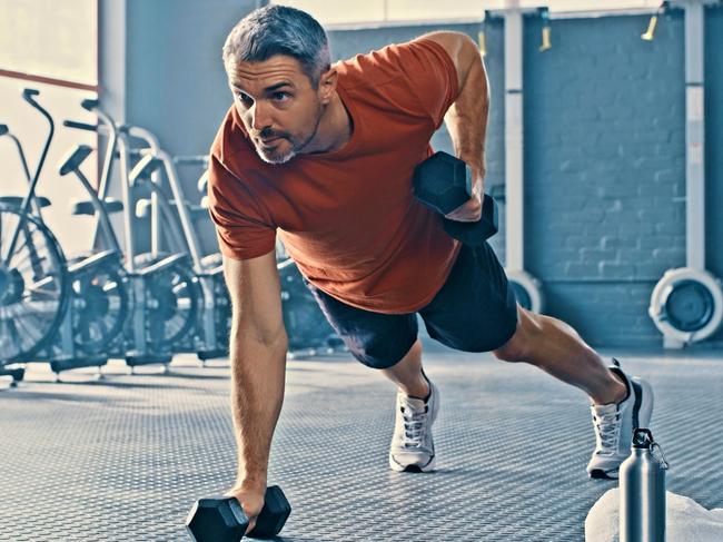 Weights are essential after 40. Picture: Getty Images