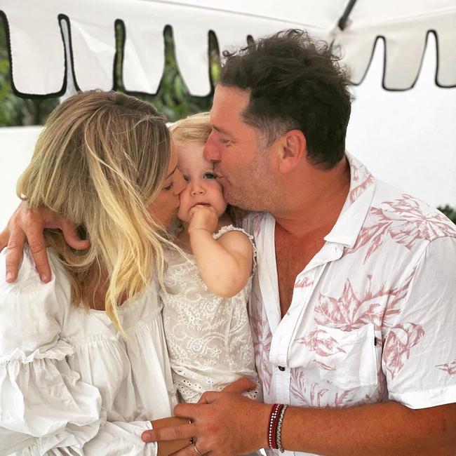 Karl Stefanovic and his wife Jasmine Stefanovic. Picture: Instagram