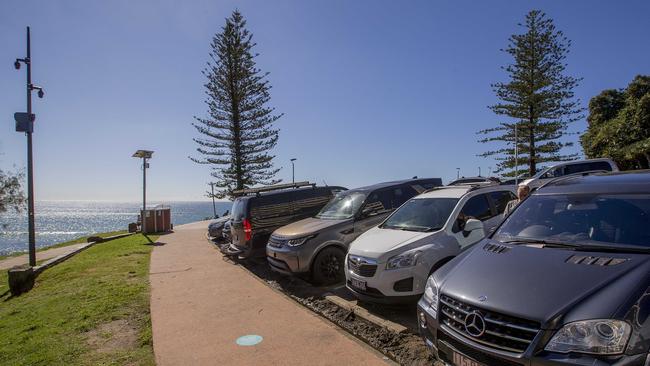 The car park which will be removed. Picture: Jerad Williams.