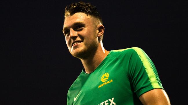 Socceroos defender Harry Souttar hopes to be in the selection frame in Kuwait.