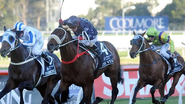 Golden Rose winner Zoustar might encounter a worthy adversary in Saturday's Coolmore Stud Stakes.