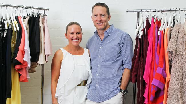 Melanie and Dean Flintoft co-founded Adelaide-based company Australian Fashion Labels.