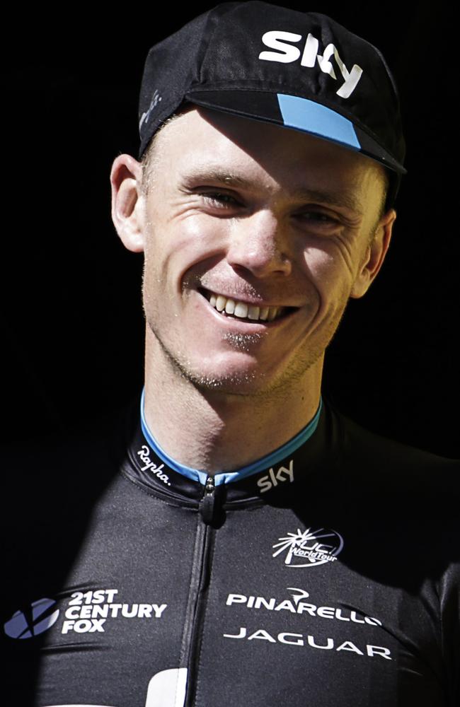 Chris Froome has plenty to smile about as he gets ready to enter Paris.