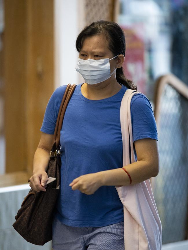 Face masks have sold out at several chemists in Chatswood.