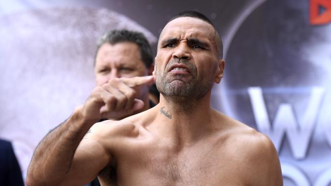 Anti-vaxxer Anthony Mundine reckons the coronavirus is a ‘ploy’.