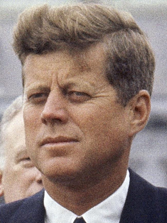 John F. Kennedy was the 35th US President at the time he was shot. Picture: AP Photo/William J. Smith