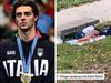 Star sleeps in park after winning gold medal