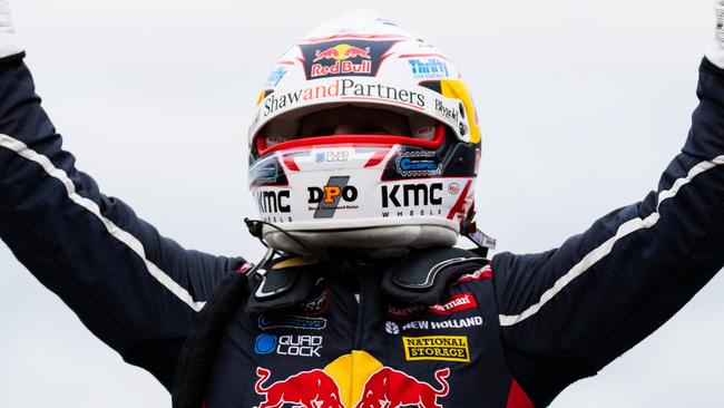 MELBOURNE, AUSTRALIA - SEPTEMBER 15: (EDITORS NOTE: A polarizing filter was used for this image.) Will Brown driver of the #87 Red Bull Ampol Racing Chevrolet Camaro ZL1 during the Penrite Oil Sandown 500, part of the 2024 Supercars Championship Series at Sandown International Motor Raceway, on September 15, 2024 in Melbourne, Australia. (Photo by Daniel Kalisz/Getty Images)