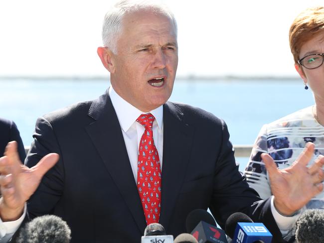 Mr Turnbull admits he’s not a great cook but can whip up a mean spag bol. Picture: Tait Schmaal.