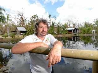 NOT SHOCKED: Warren O'Leary from Rainforest Ranch in Byfield's insurance has sky-rocketed since Cyclone Marcia. Picture: Chris Ison ROK110315cranch1