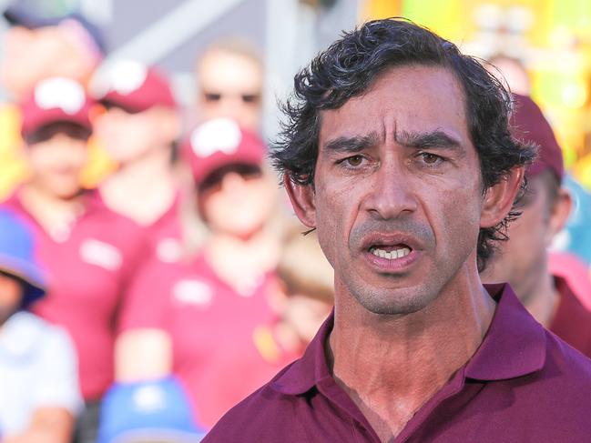 BRISBANE AUSTRALIA 09/10/2023NCA NEWSWIRE PHOTO Get Ready Queensland Ambassador Johnathan Thurston will kick off Get Ready Queensland Week 2023 at Suncorp Stadium.PICTURE:GLENN CAMPBELL/NCANEWSWIRE