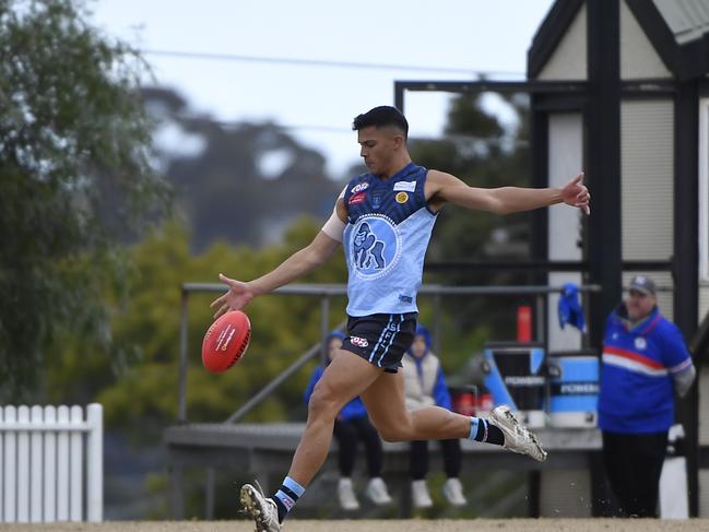 Samuel Paea kicked three goals.Photo: Andrew Batsch