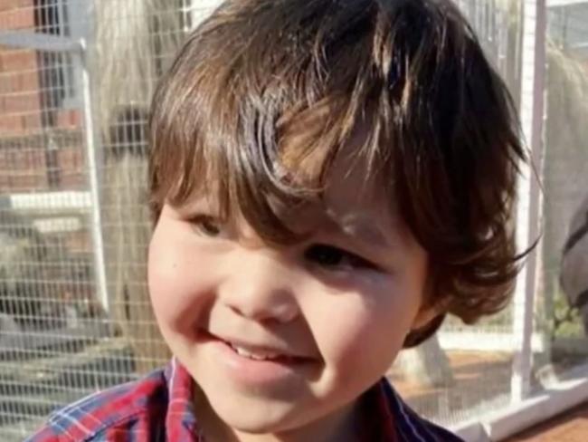 A grieving dad mourning the loss of his little boy who tragically drowned in a neighbour's backyard pool has issued an emotional plea for people to maintain pool fences and learn CPR. Picture: 9 News