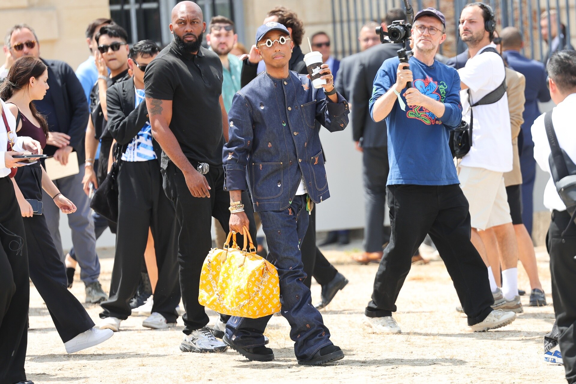 Pharrell's $1 Million Louis Vuitton Bag Is Taking Over Paris