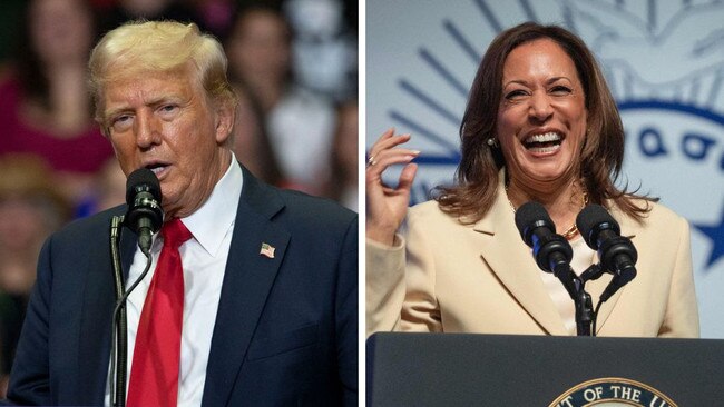 Donald Trump is set to face Kamala Harris. Picture: Supplied