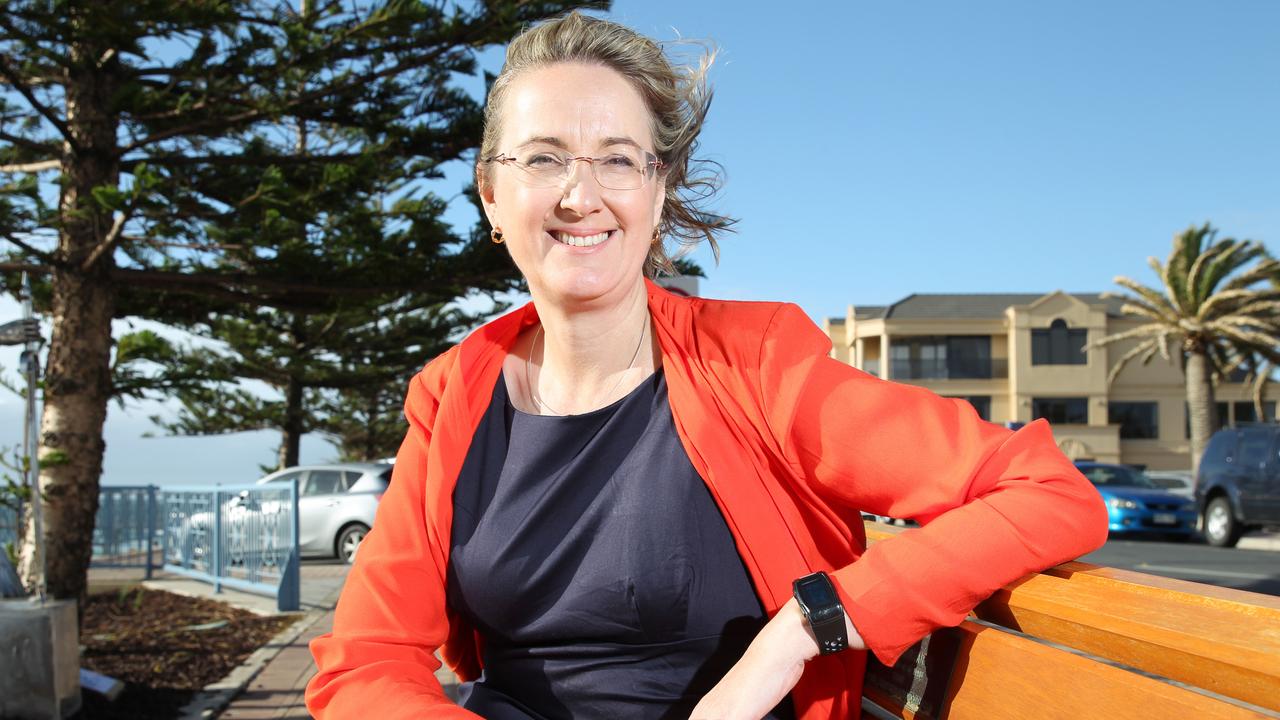 Professor Bogda Koczwara pictured when she was anointed an AM in the Order of Australia. Picture: Stephen Laffer