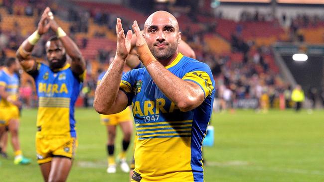 Things are looking up for Tim Mannah and the Eels after a top four finish.