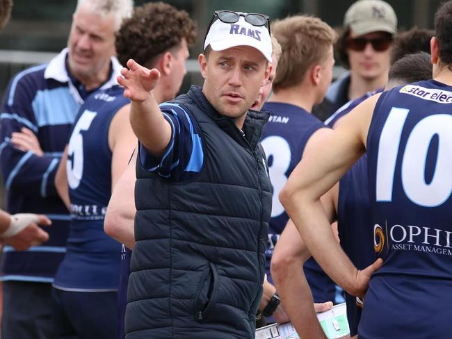 Alex Guy has taken over as Glenunga coach after Nathan Grima's departure. Picture: Max Stapleton