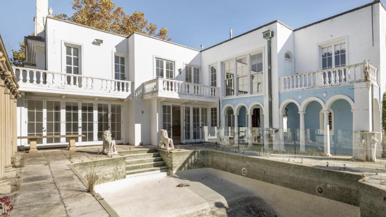 The once-grand Cloyne estate in Toorak, designed in 1926 by Harold Desbrowe-Annear, has hit the market in a crumbling state, offering one of Melbourne’s most significant restoration opportunities of 2025.
