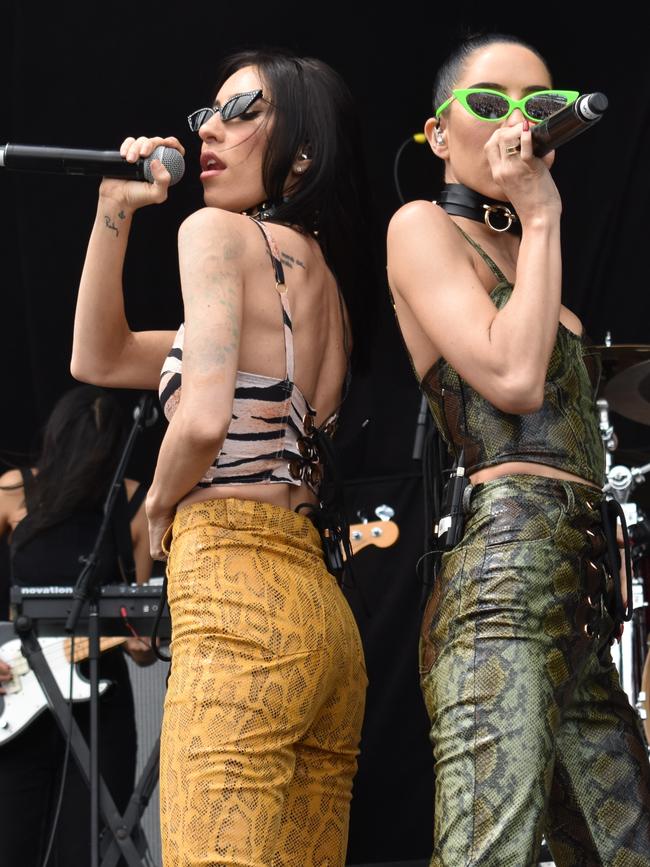 The Veronicas are headed for the Australian Open. Pic: Kiel Egging.