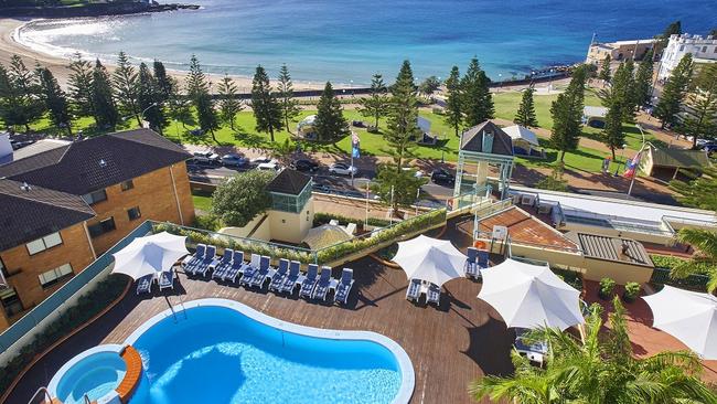 Slater Brothers’ Crowne Plaza at Coogee Beach.