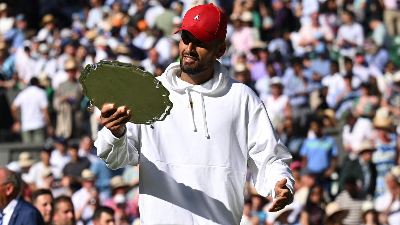 It was an incredible performance from Kyrgios in 2022. Photo by SEBASTIEN BOZON / AFP