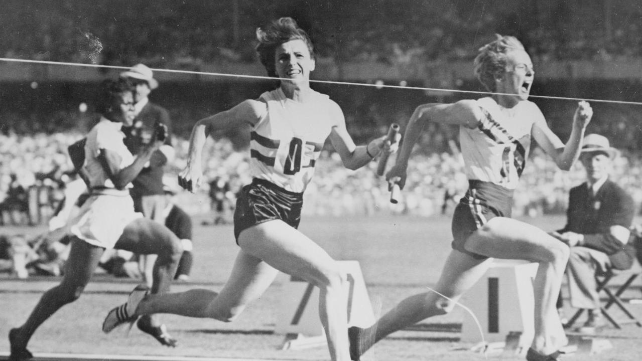 Betty Cuthbert dominated in the sprints at the 1956 Olympics.