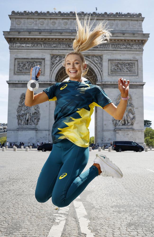 Australian 1500m silver medallist Jess Hull is set to celebrate her success with a Taylor Swift concert. Picture: Michael Klein