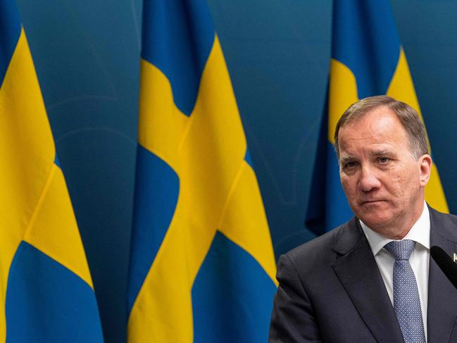 Swedish Prime Minister Stefan Lofven. Picture: AFP