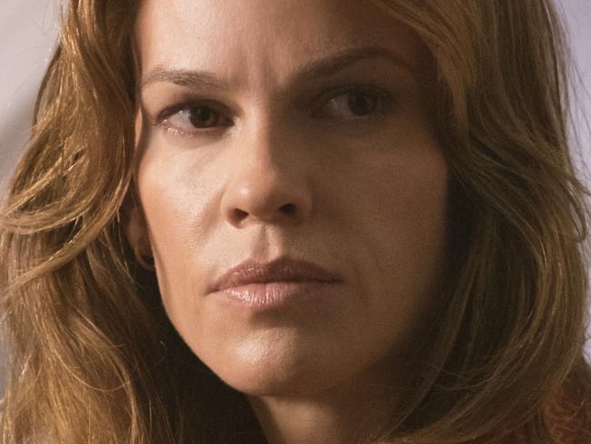 EMBARGOED SAT OCT 06 Hilary Swank plays Gail Getty in FX drama series, Trust, to air on Fox Showcase. Picture: Supplied/Foxtel