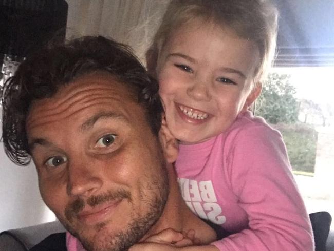 Wanderers star Chris Herd and daughter Hollie