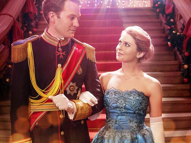 A Christmas Prince stills. Picture: Netflix