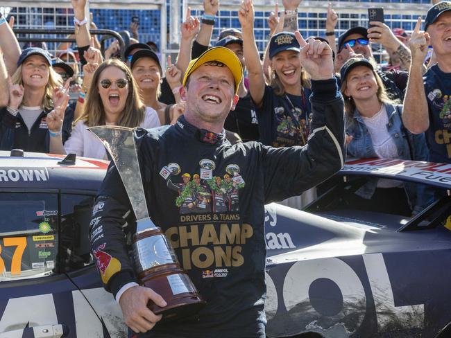 Will Brown win the 2024 VAILO Adelaide 500 and take the 2024 Supercars Championship, Event 12 of the Repco Supercars Championship, Adelaide Street Circuit, Adelaide, South Australia, Australia? 17 Nov, 2024.  Picture: Mark Horsburgh / EDGE Photographics