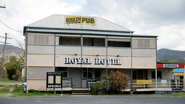 ONE PUB TOWN: The Bouldy Pub in October when it was closed. Picture: Allan Reinikka ROK191018abouldyp