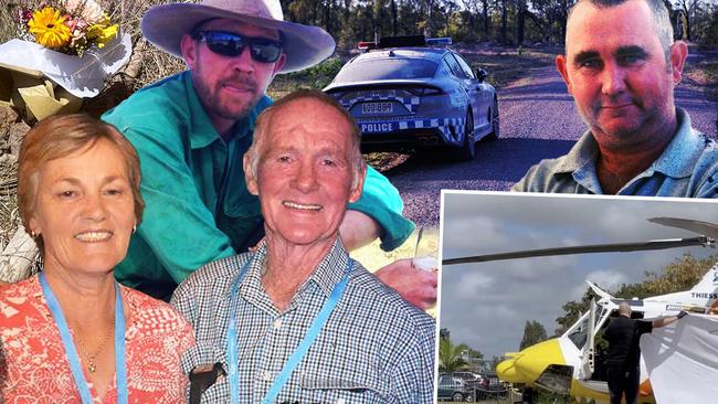 The lives of Mervyn and Maree Schwarz and Graham Tighe were allegedly taken at Bogie, west of Bowen by murder accused Darryl Valroy Young.