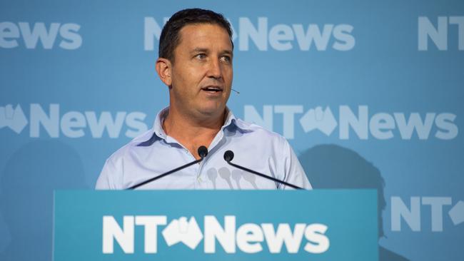 Matt Cunningham at the NT News Futures Northern Territory forum 2024. Picture: Pema Tamang Pakhrin