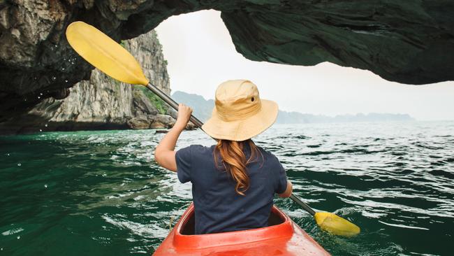 Searches for caravans, camper trailers, kayaks and stand up paddle boards have surged in the past year. Picture: iStock